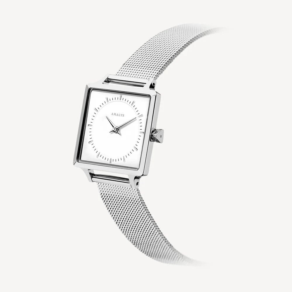 Amalys Amalys Parks AMW-007,  бельгия женские часы на браслете нержавеющая сталь боковой вид