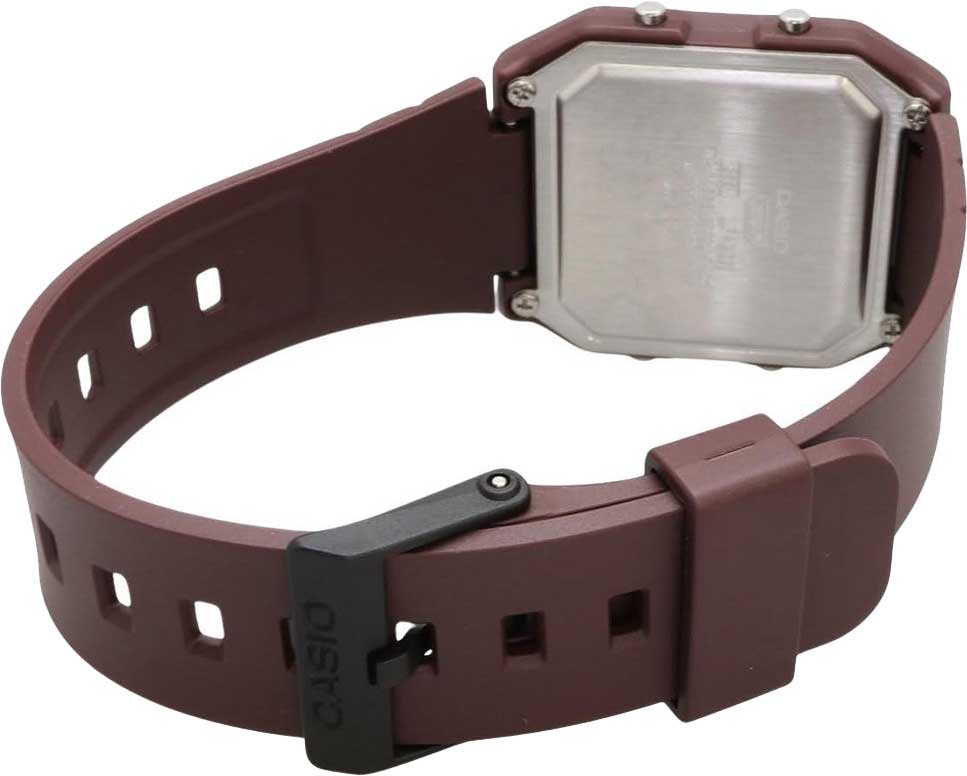 Casio Casio Collection LF-20W-5A, collection япония мужские часы на браслете пластик боковой вид