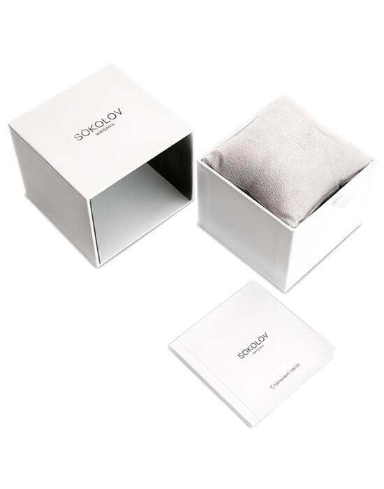 Оригинальные часы  Sokolov 105.30.00.000.05.02.2 кварцевые калибр механизма  общий вид