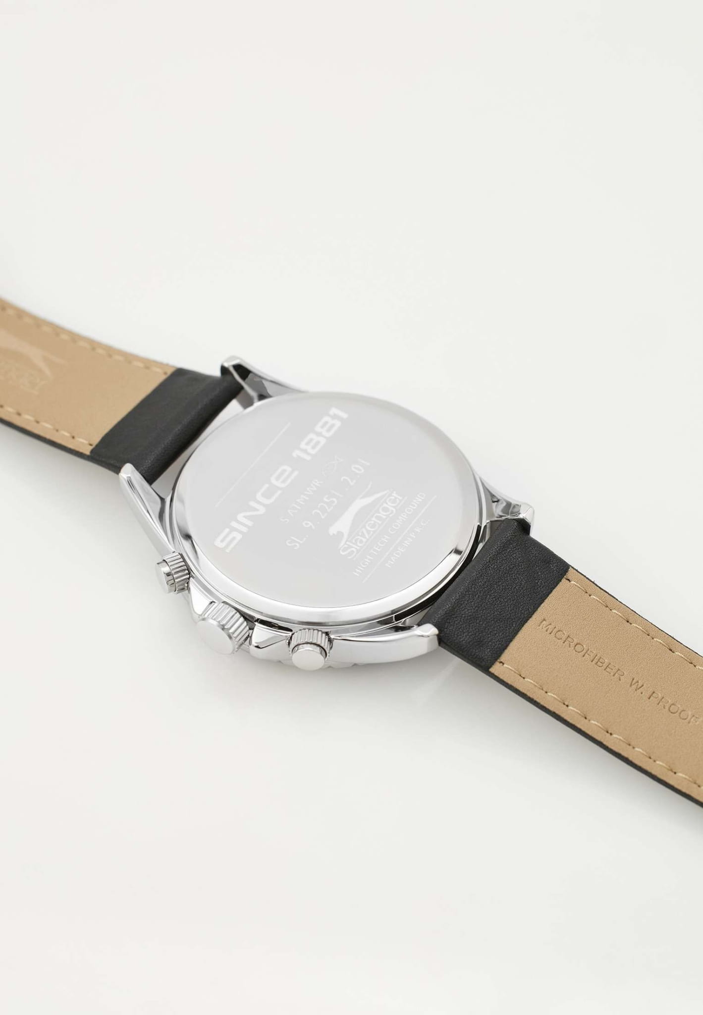 Slazenger Slazenger SL.09.2251.2.01 кварцевые мужские часы часы крупный план черный циферблата