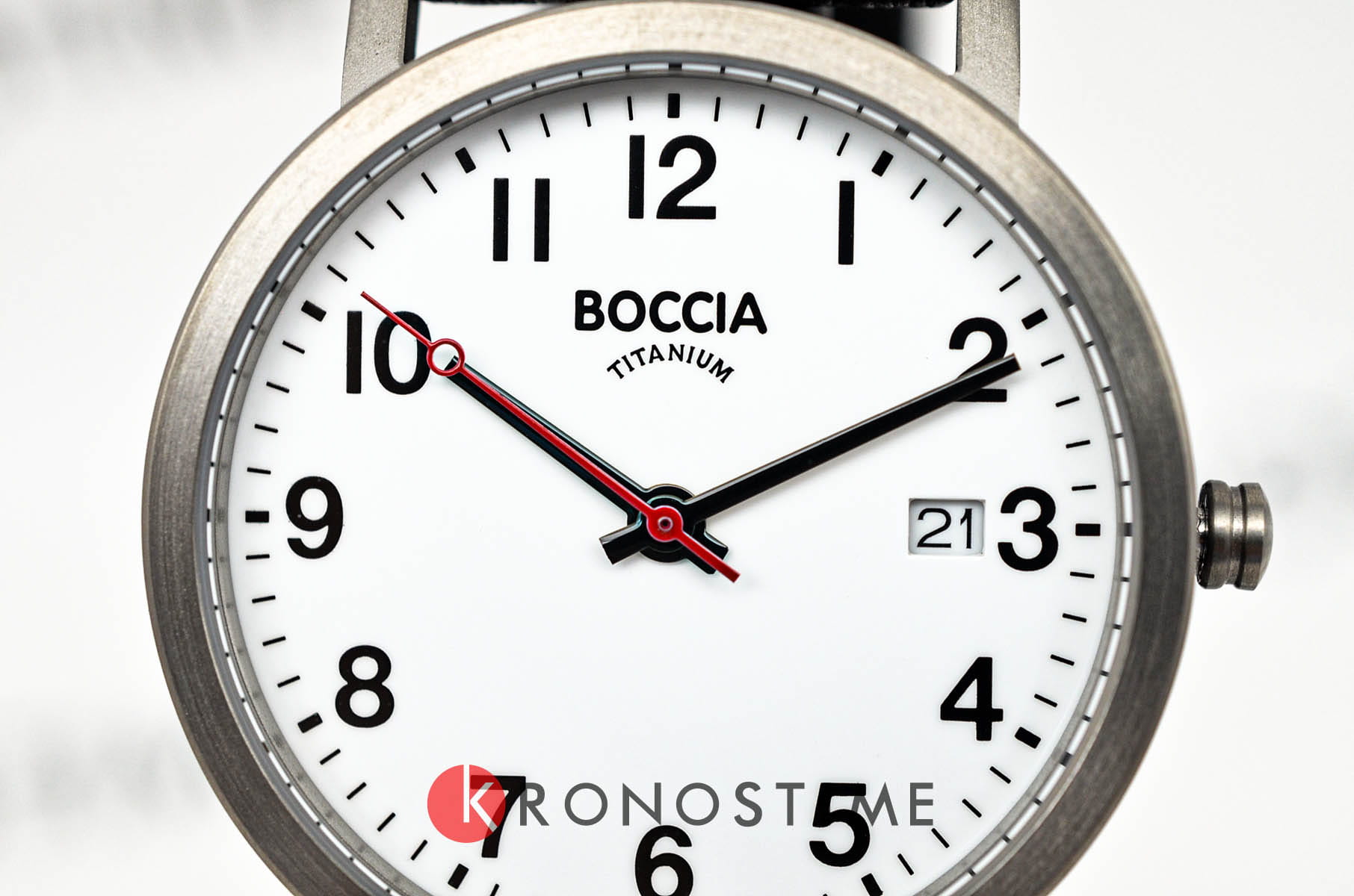 Boccia Titanium Boccia Titanium 3622-03 мужские часы белый циферблат на запястье