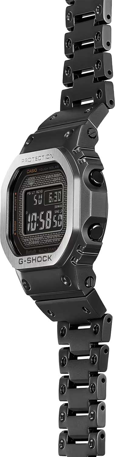 Casio Casio G-Shock GMW-B5000MB-1E электронные мужские часы часы крупный план  циферблата