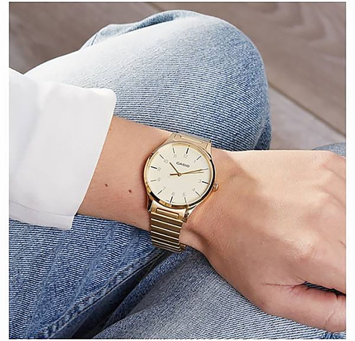 Оригинальные часы Casio Casio Collection LTP-E140GG-1B кварцевые калибр механизма  общий вид