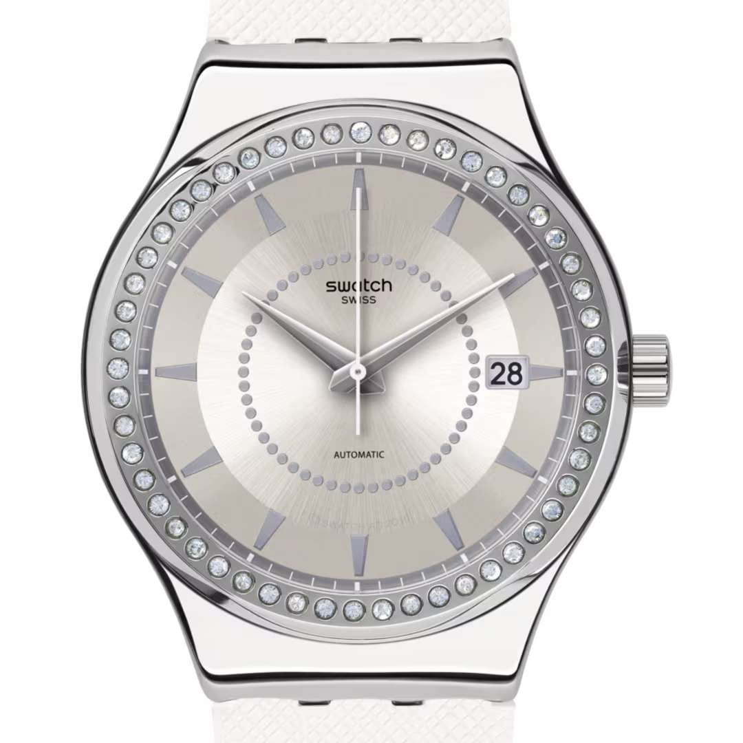 Swatch Swatch Irony Sistem51 YIS406 , наручные женские часы фото под углом
