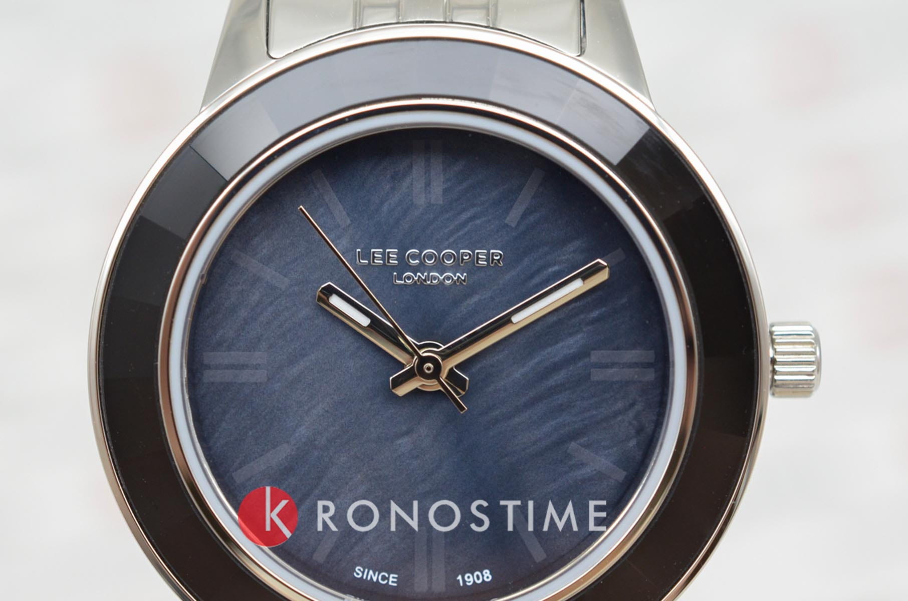 Lee Cooper Lee Cooper LC07934.350,  англия женские часы на браслете нержавеющая сталь боковой вид