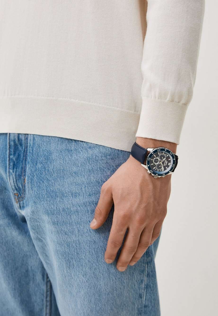 Slazenger Slazenger SL.09.2251.2.03 мужские часы синий циферблат на запястье