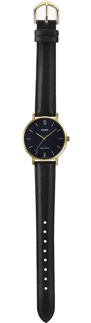 Оригинальные часы Casio Casio Collection LTP-VT01GL-1B кварцевые калибр механизма  общий вид