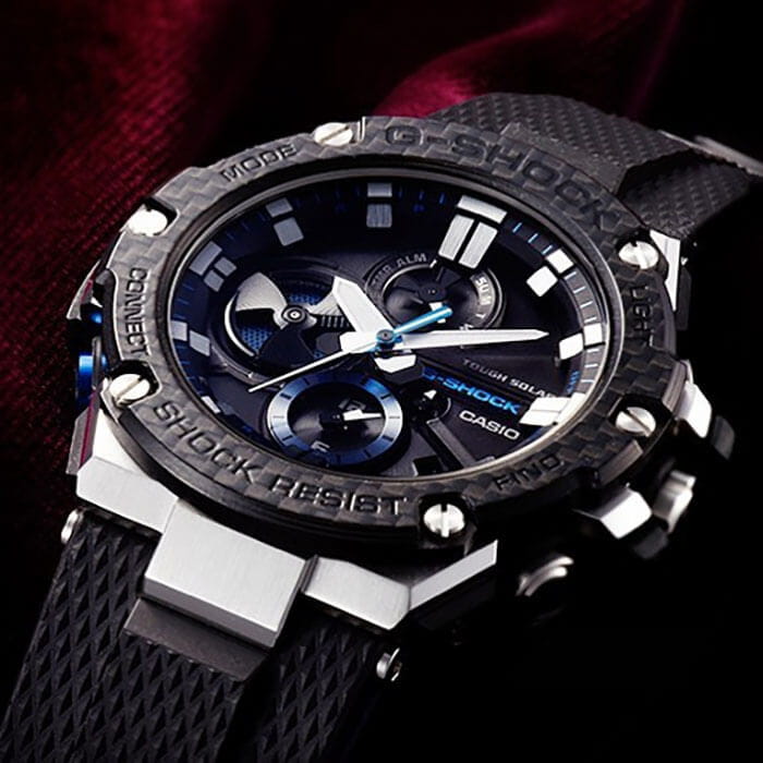 Оригинальные часы Casio Casio G-Shock GST-B100XA-1A электронные калибр механизма  общий вид