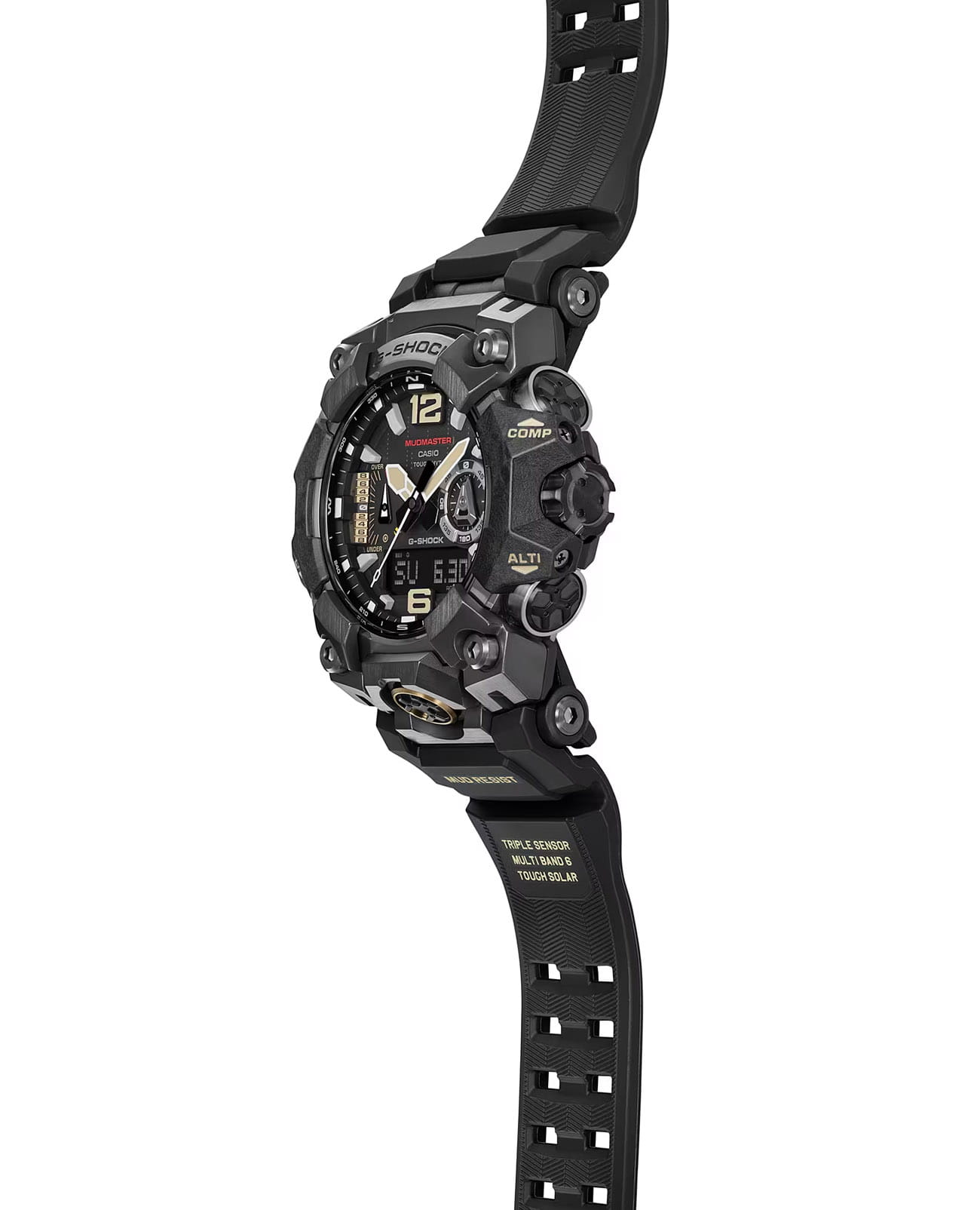 Casio Casio G-Shock GWG-B1000-1A Mudmaster, наручные мужские часы фото под углом