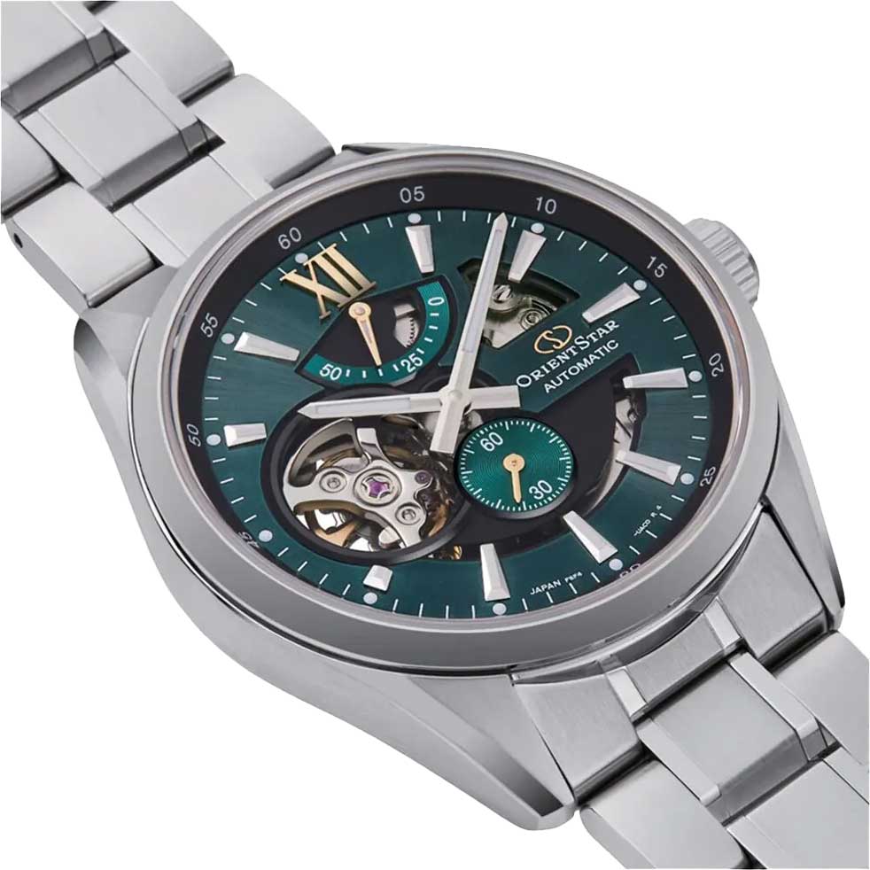 Orient Orient Star RE-AV0114E (RK-AV0114E)  — детали корпуса и нержавеющая сталь