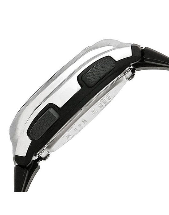 Casio Casio Collection W-752-1A, illuminator япония мужские часы на браслете пластик боковой вид