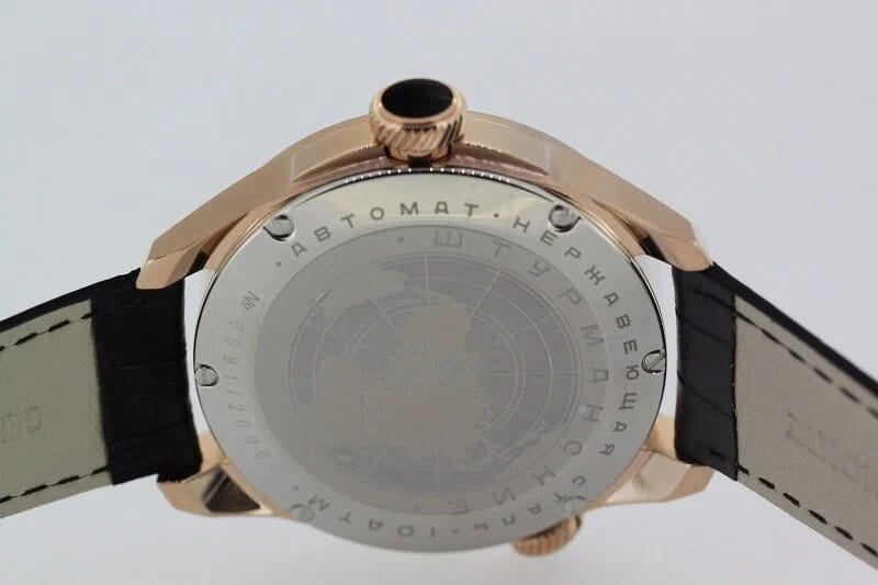 Штурманские Штурманские Гагарин День-Ночь 2432/4579794 механические мужские часы часы крупный план черный циферблата