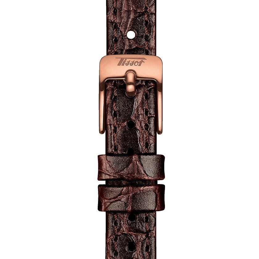 Tissot Tissot Heritage Porto Mechanical T128.161.36.012.00, t-heritage швейцария женские часы на браслете кожаный боковой вид