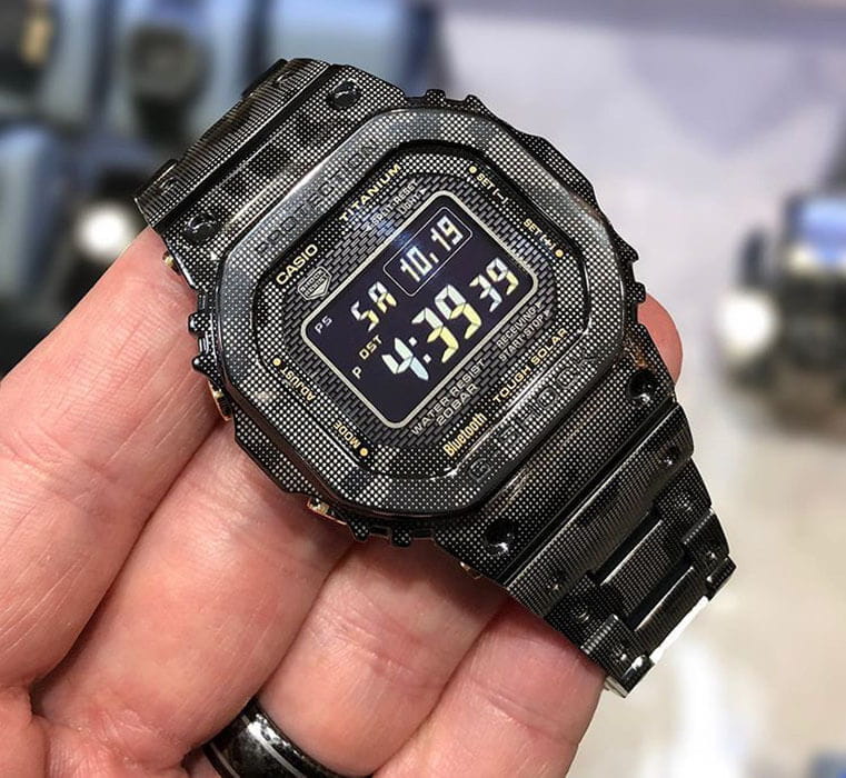 Casio Casio G-Shock GMW-B5000TCM-1 лимитированной серии, наручные мужские часы фото под углом