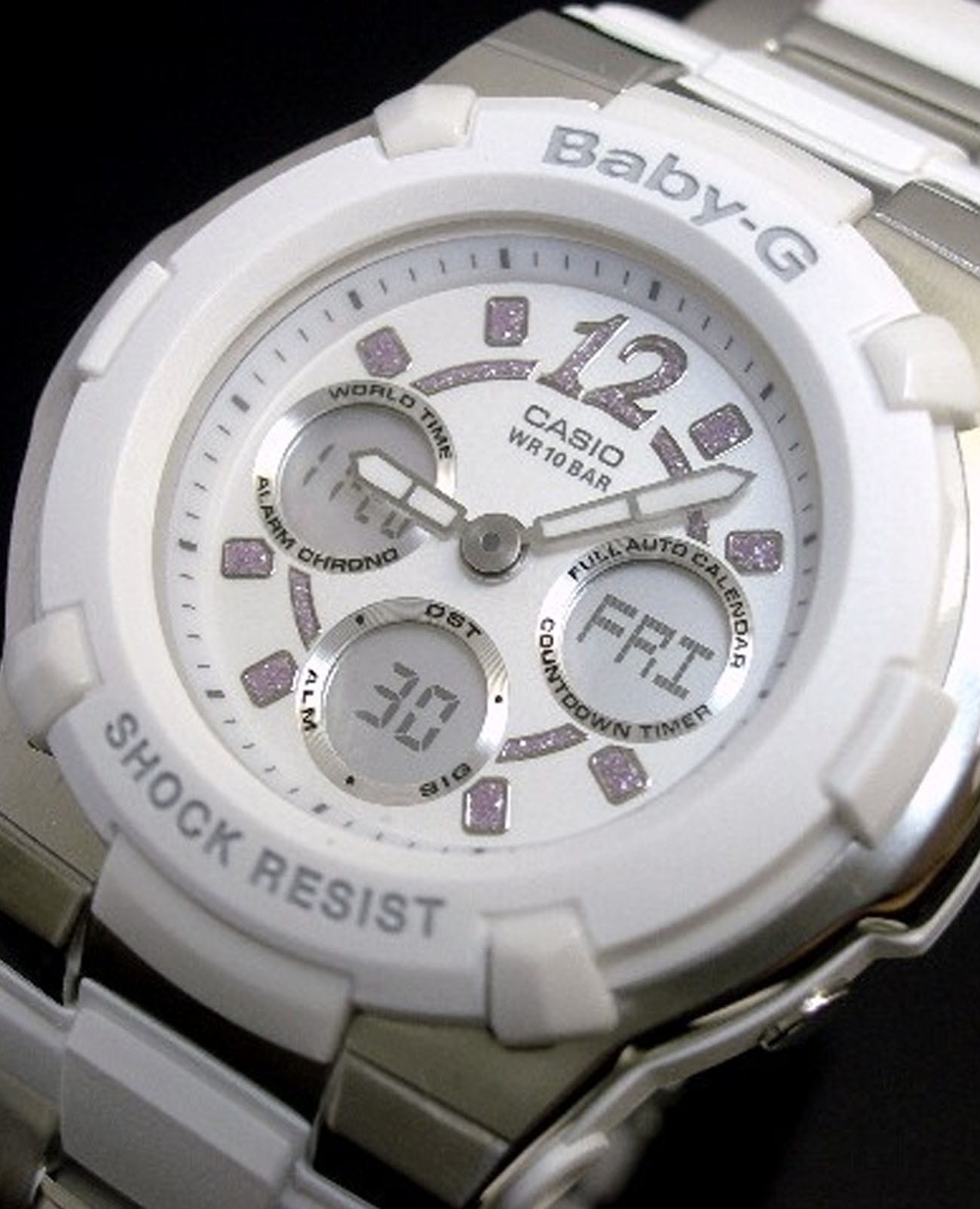 Casio Casio Baby-G BGA-112C-7BDR женские часы  циферблат на запястье
