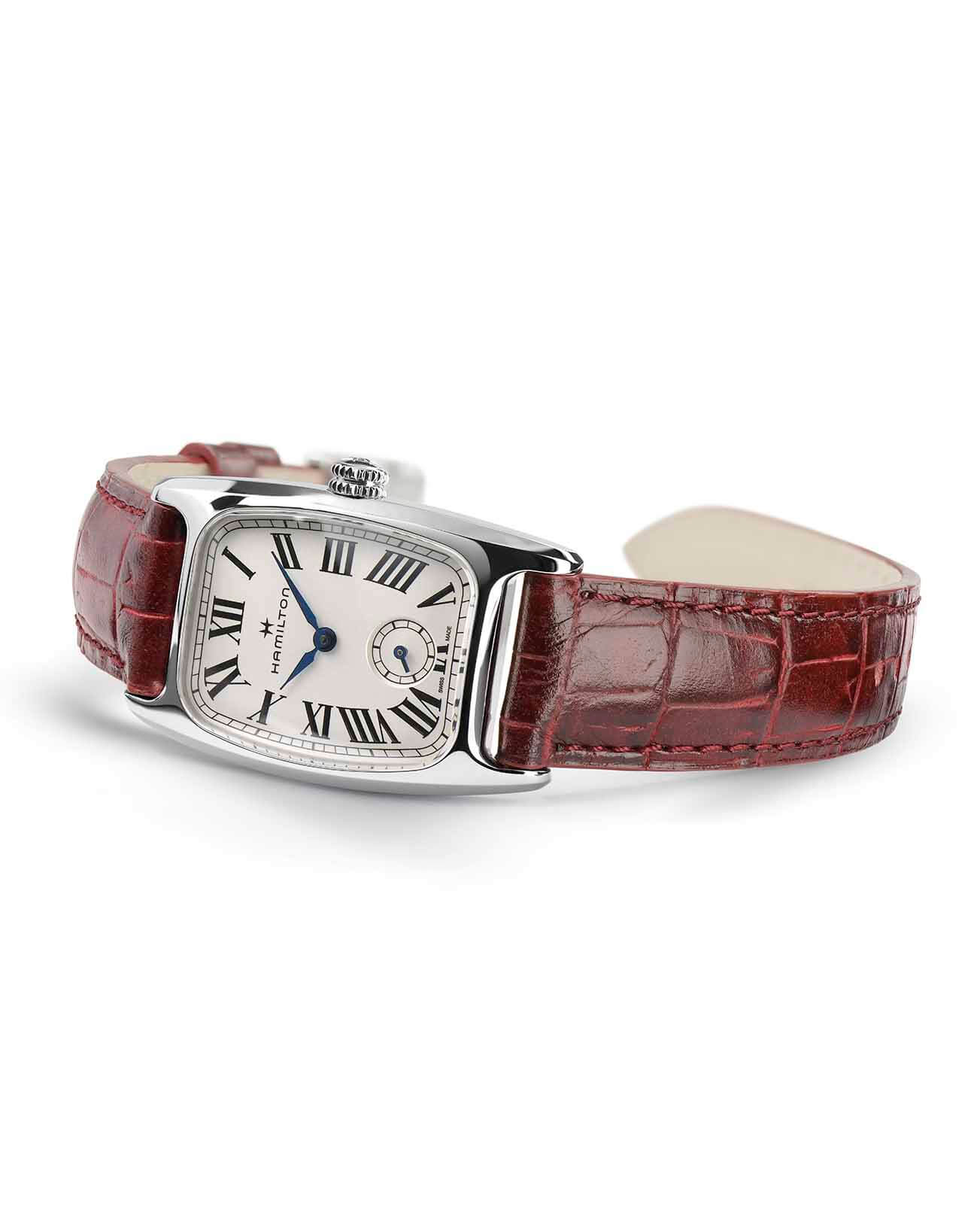 Hamilton Hamilton American Classic Boulton Small Second Quartz H13321811, american classic швейцария женские часы на браслете кожаный боковой вид