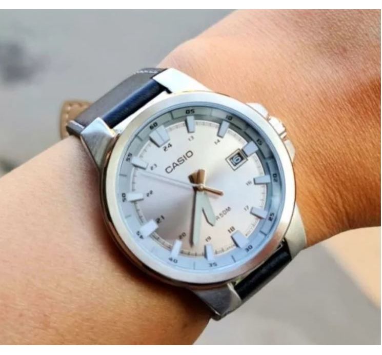 Casio Casio Collection MTP-E173L-7AVEF , наручные мужские часы фото под углом