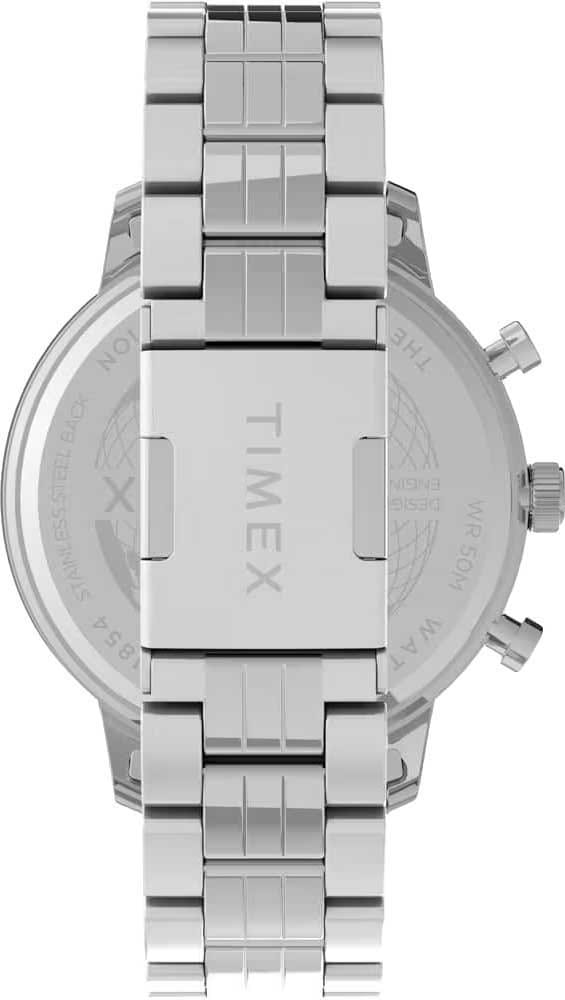 Timex Timex Chicago TW2V01700 мужские часы синий циферблат на запястье