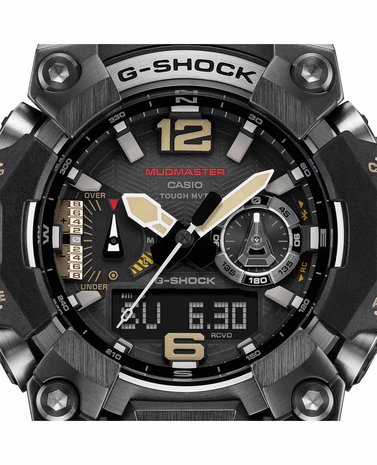 Casio Casio G-Shock GWG-B1000-1A Mudmaster - задняя крышка пластик металл сталь корпуса, япония часы