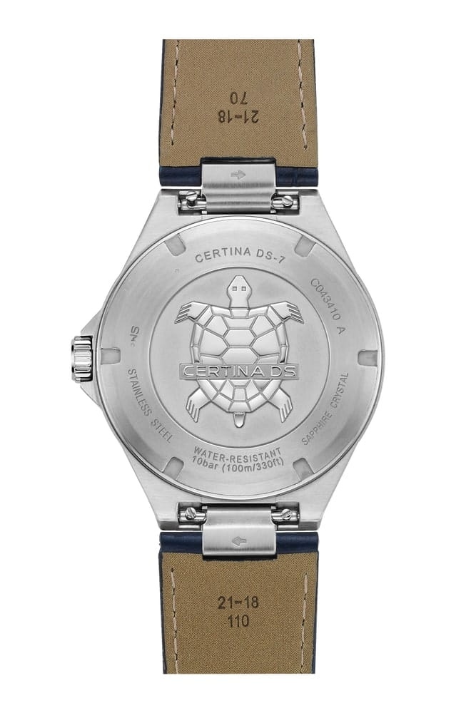 Certina Certina DS-7 Quartz C043.410.16.041.00, ds 7 швейцария мужские часы на браслете кожаный боковой вид