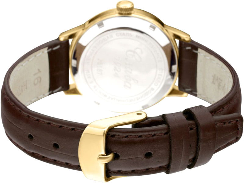 Слава Слава Традиция 1879092/300-6Т15,  россия женские часы на браслете кожаный боковой вид