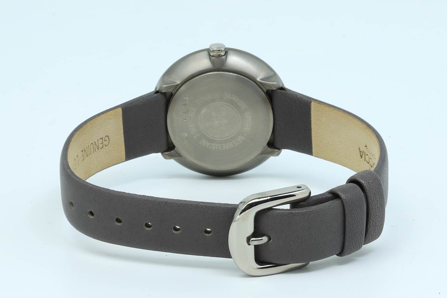 Boccia Titanium Boccia Titanium 3279-07,  германия мужские часы на браслете кожаный боковой вид