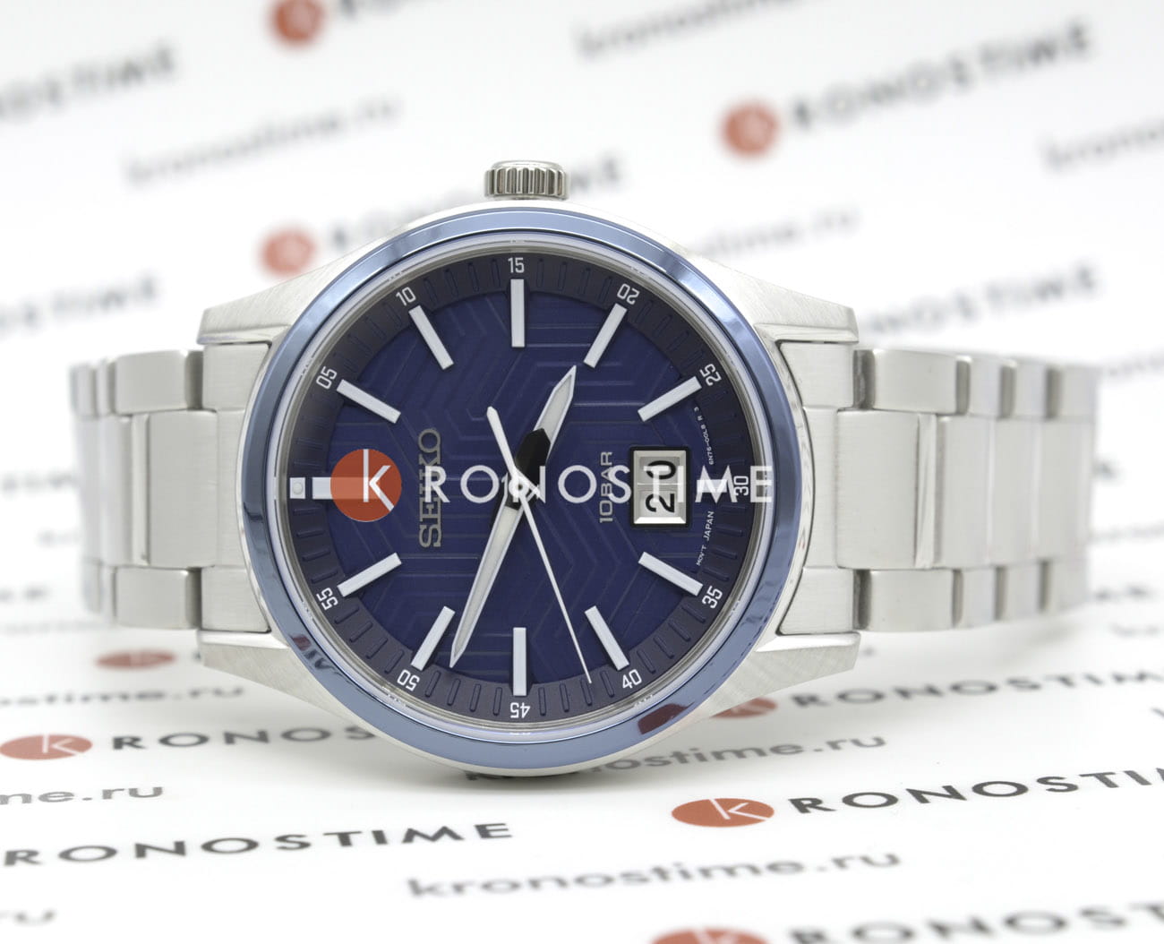 Seiko Seiko Discover More SUR559P1 , наручные мужские часы фото под углом