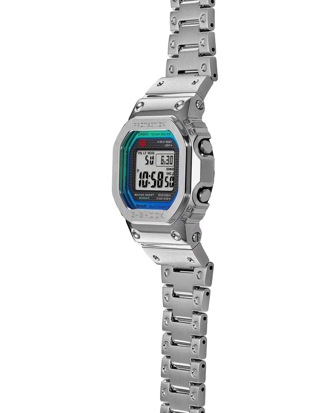 Casio Casio G-Shock GMW-B5000PC-1 мужские часы  циферблат на запястье