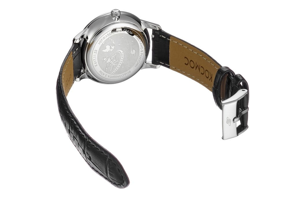 Космос Космос Солнце и Луна K 617.11.33 M,  россия женские часы на браслете кожаный боковой вид