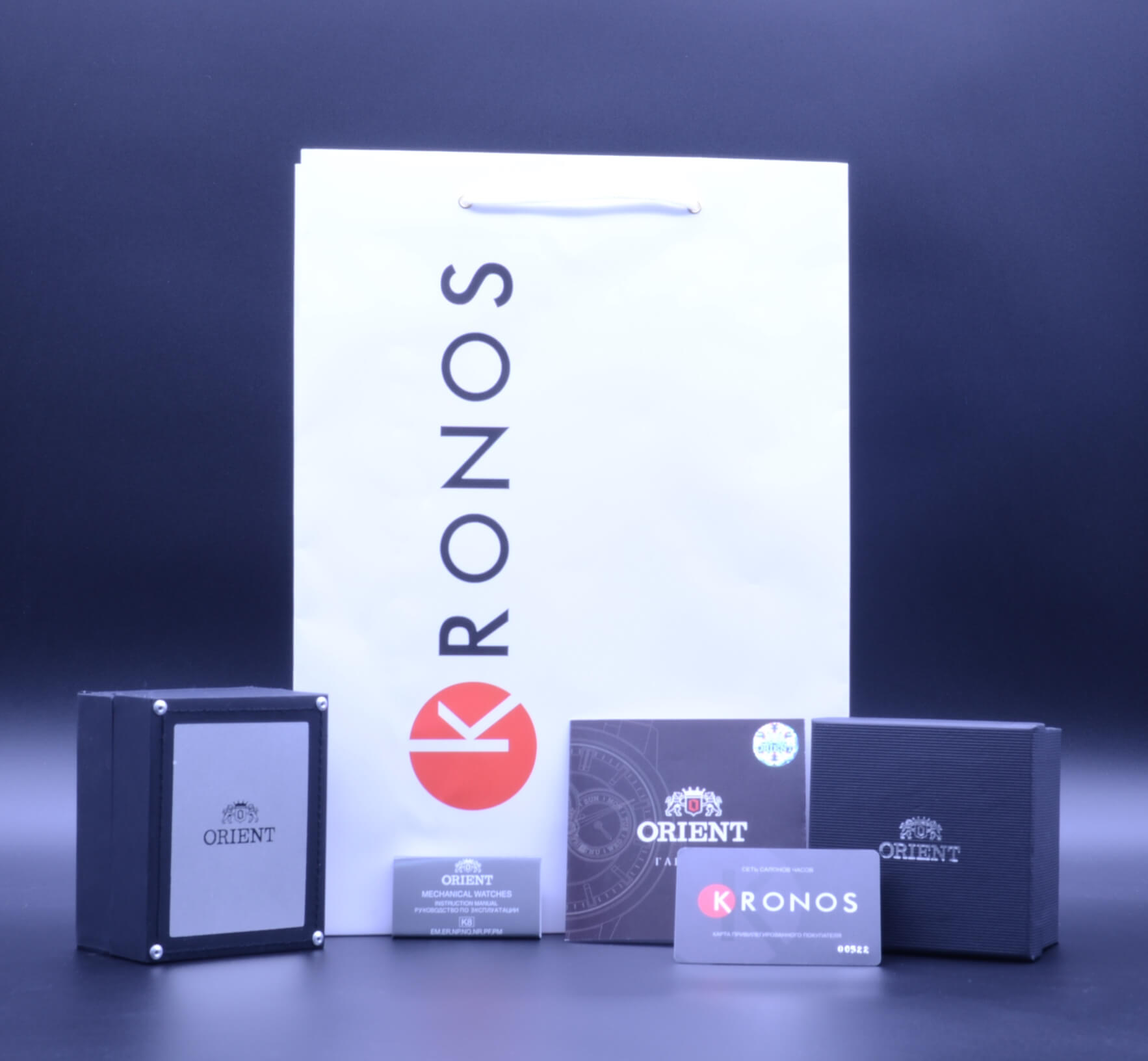 Orient Orient AB00002D (FAB00002D) мужские часы синий циферблат на запястье