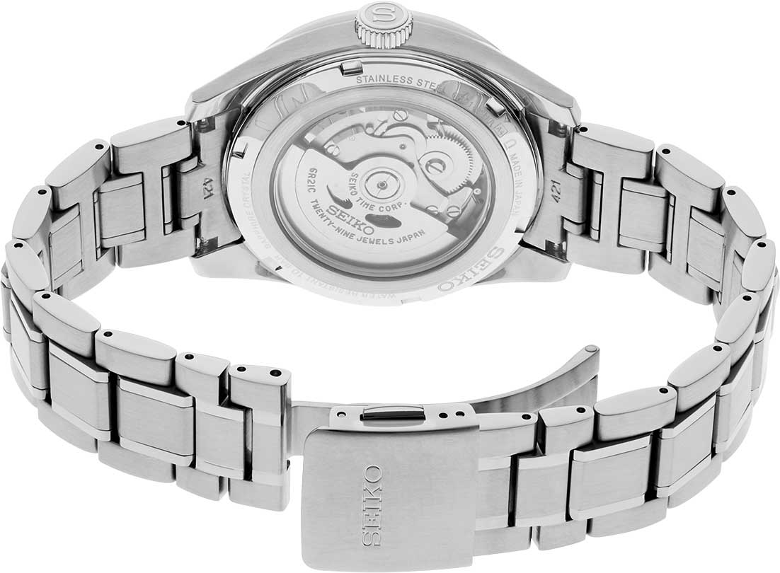 Seiko Seiko Presage Sharp Edged Series SPB305 Sharp Edged, наручные мужские часы фото под углом