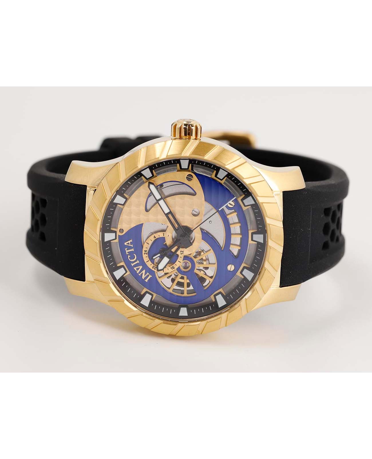 Invicta Invicta Specialty IN31987 механические мужские часы часы крупный план цветной циферблата