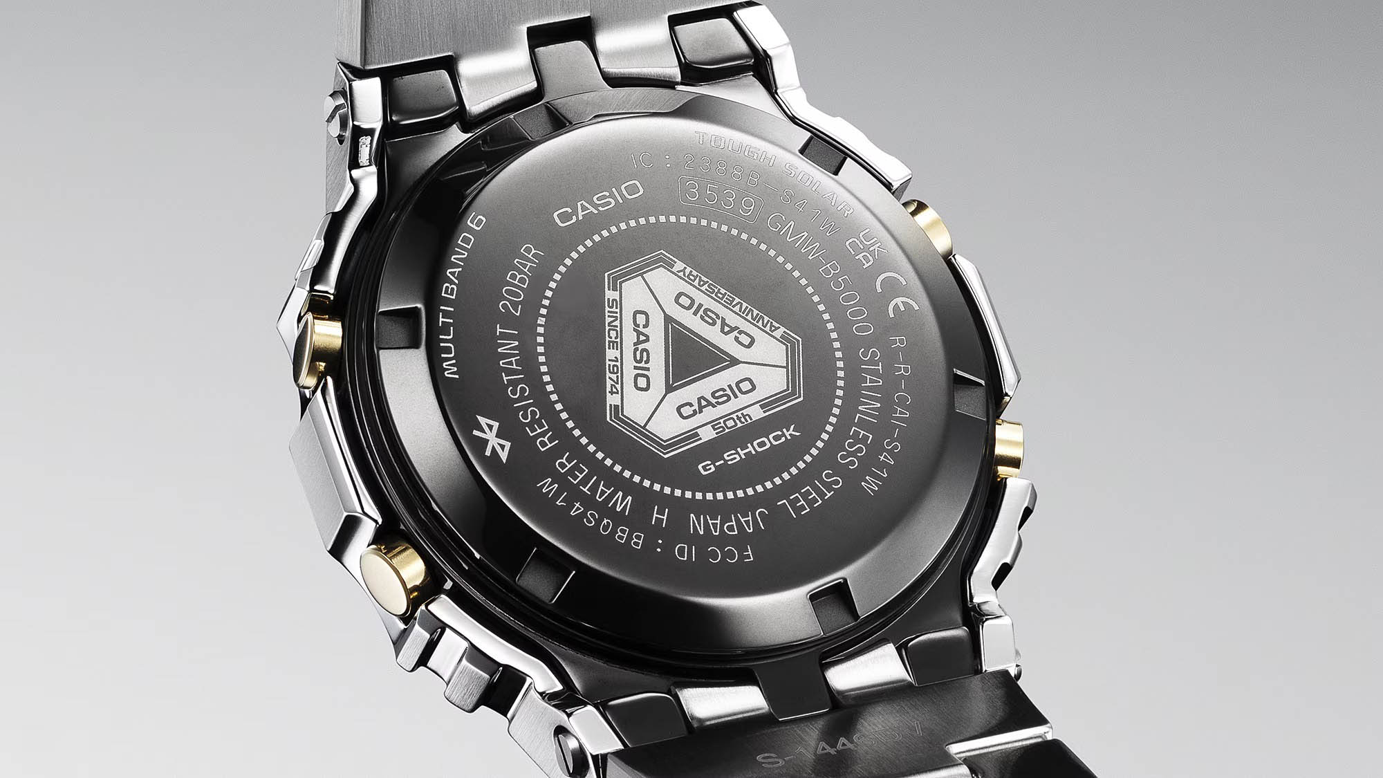 Оригинальные часы Casio Casio G-Shock GMW-B5000SS-2 электронные калибр механизма  общий вид