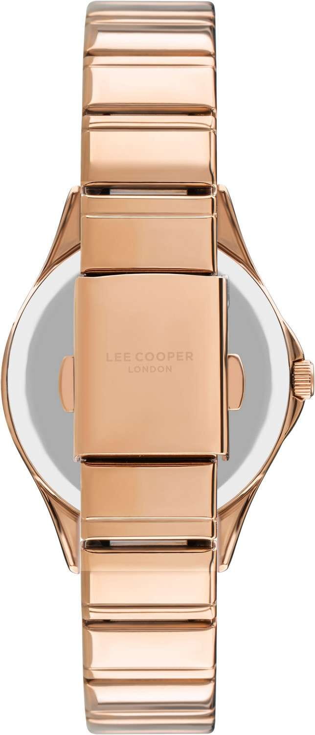 Lee Cooper Lee Cooper LC07482.410,  англия женские часы на браслете нержавеющая сталь с ip-покрытием боковой вид