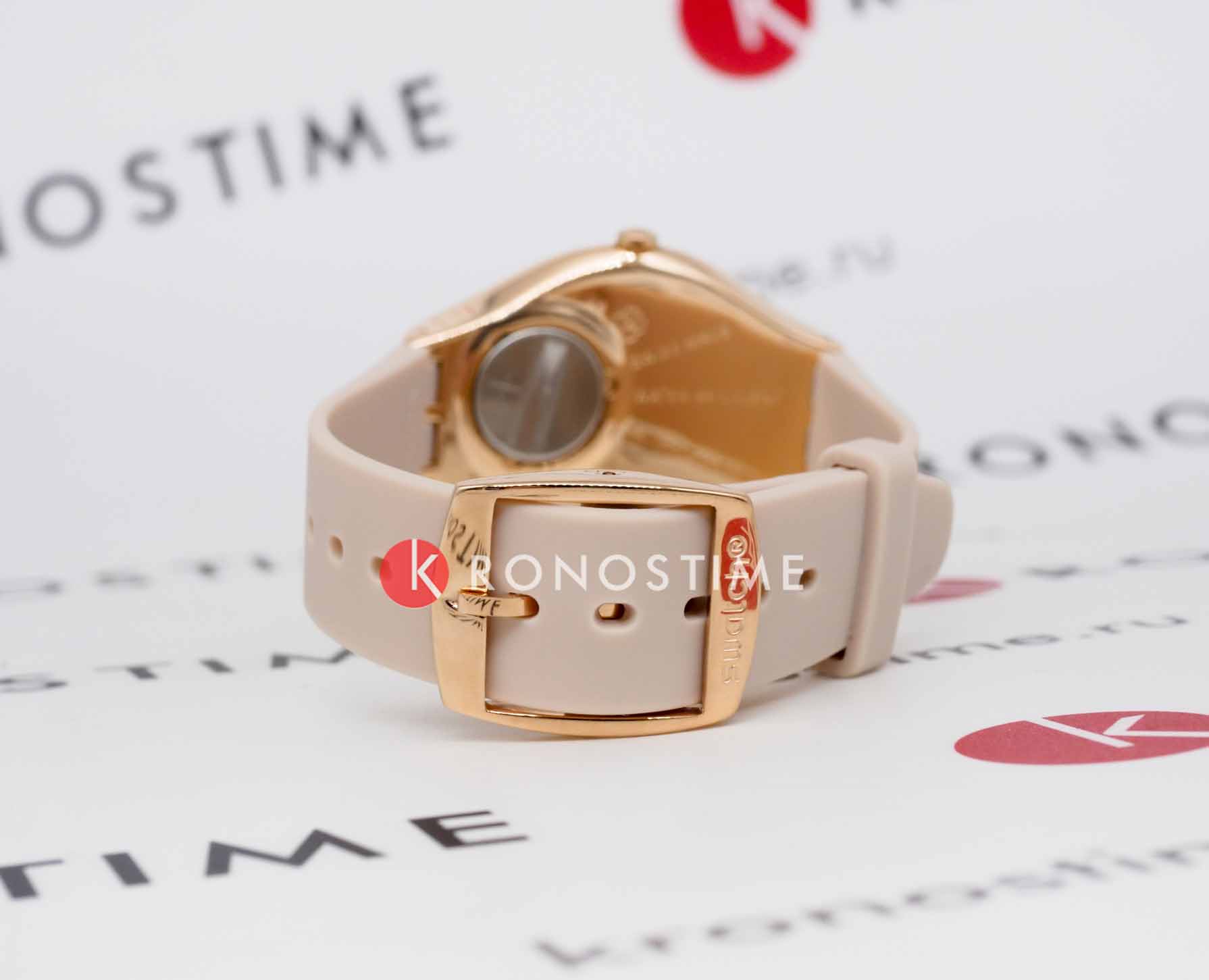 Swatch Swatch Skin Irony SYXG101 женские часы золотой циферблат на запястье