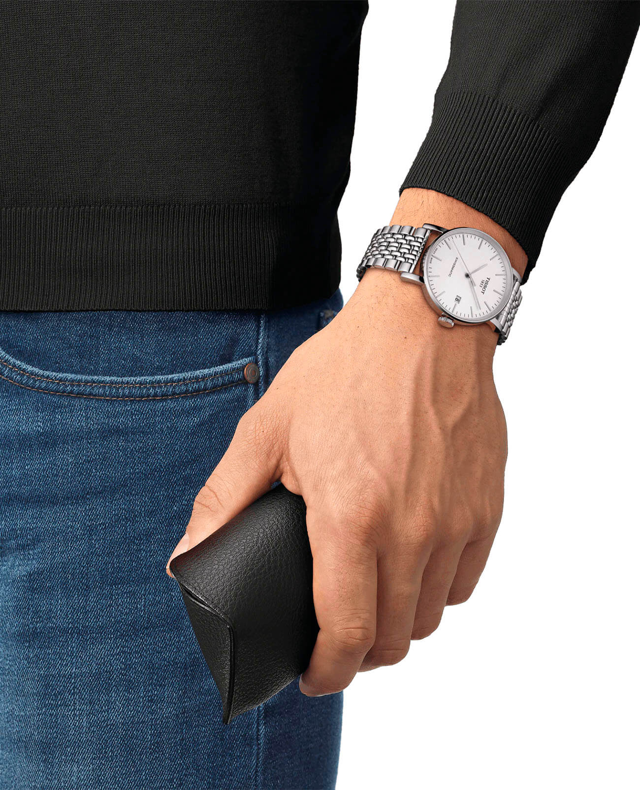 Tissot Tissot Everytime Swissmatic T109.407.11.031.00 Everytime, наручные мужские часы фото под углом