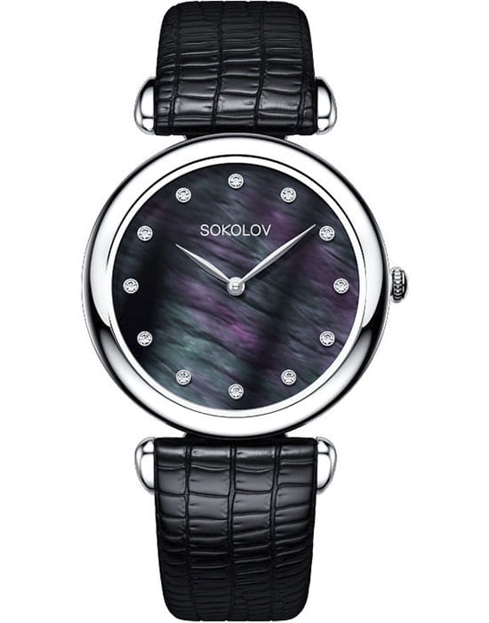 Sokolov 105.30.00.000.06.01.2 , наручные женские часы фото под углом