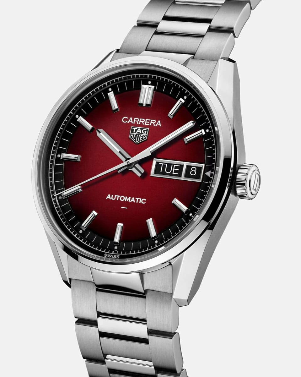 TAG Heuer TAG Heuer Carrera Day-Date WDA2113.BA0043 , наручные мужские часы фото под углом