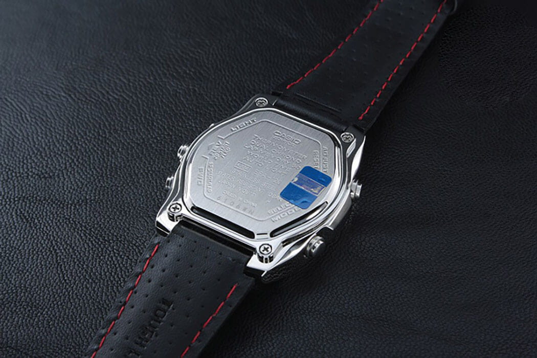 Casio Casio Edifice EFA-120L-1A1 мужские часы черный циферблат на запястье