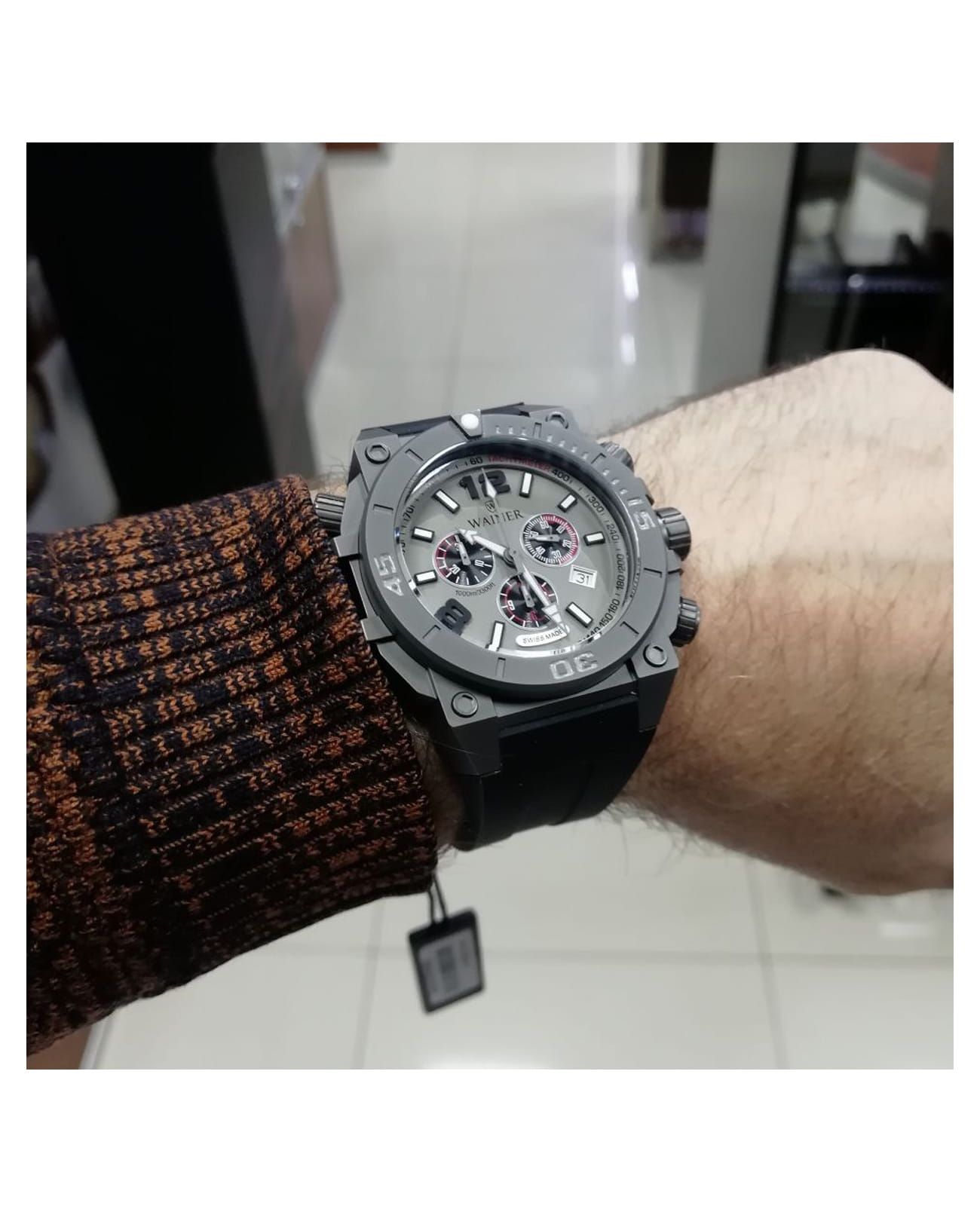 Wainer Wainer WA.10920-A , наручные мужские часы фото под углом