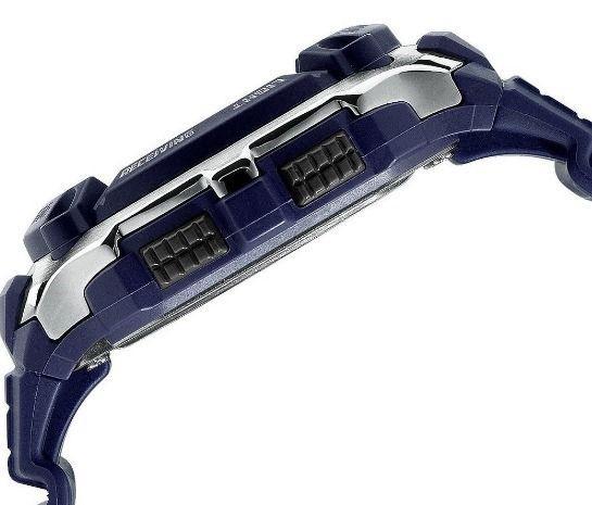 Casio CASIO WAVE CEPTOR WV-200E-2A, illuminator япония мужские часы на браслете резина боковой вид