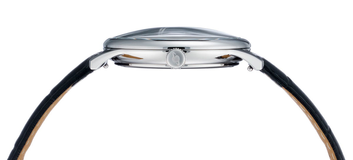 Космос Космос Орион K 011.11.35,  россия мужские часы на браслете кожаный боковой вид