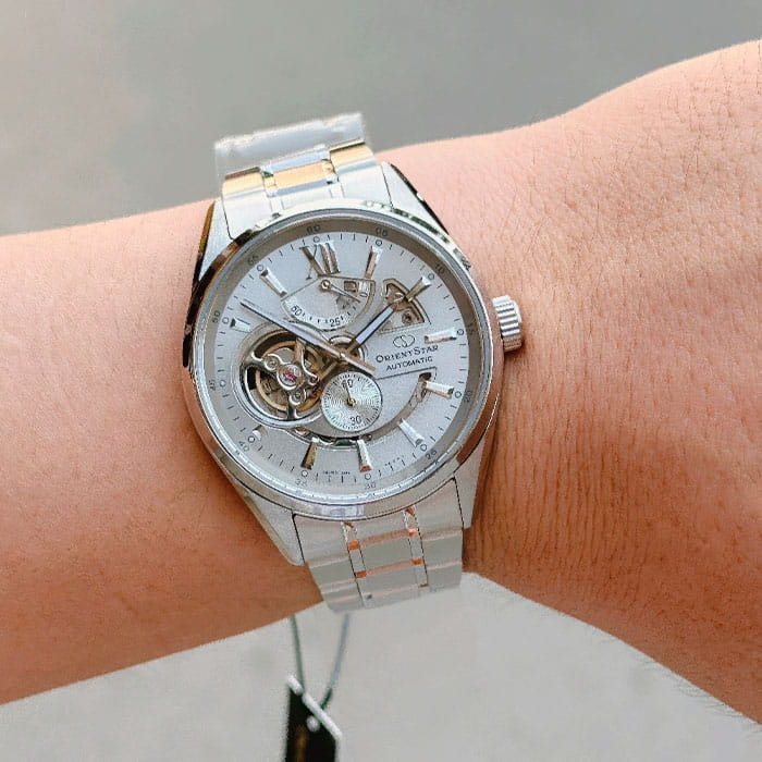 Orient Orient Star RE-AV0125S (RK-AV0125S) япония наручные мужские часы заводная головка с логотипом Orient