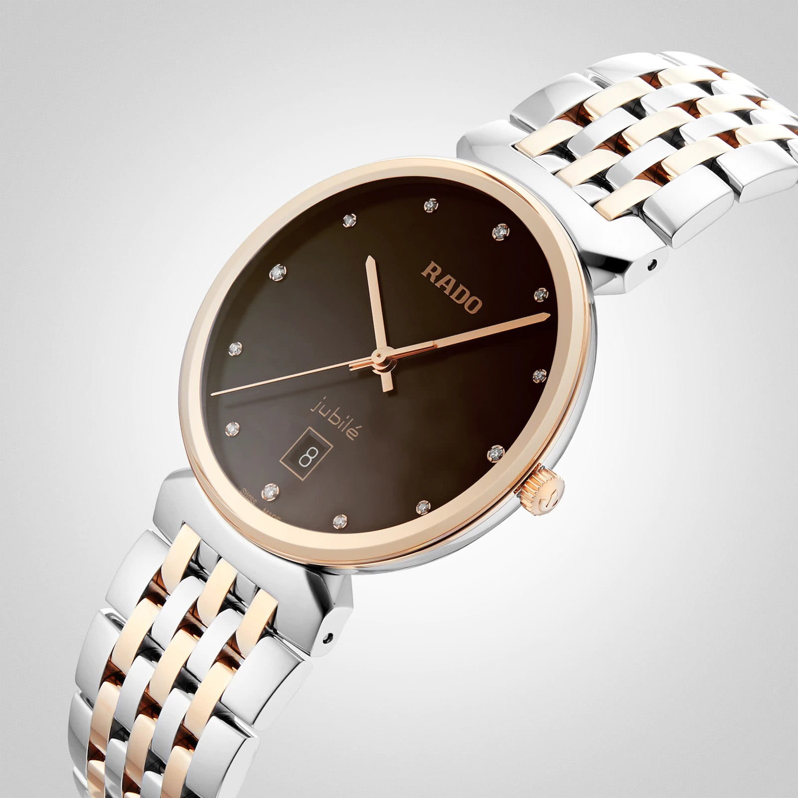 Rado Rado Florence Classic Diamonds R48912763 Classic, наручные мужские часы фото под углом