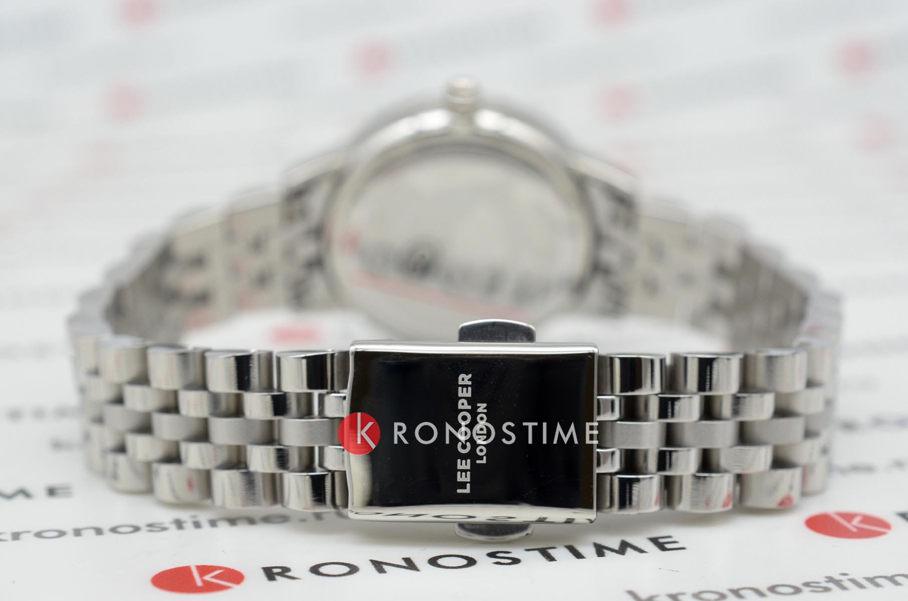 Lee Cooper Lee Cooper LC07934.350 кварцевые женские часы часы крупный план черный циферблата