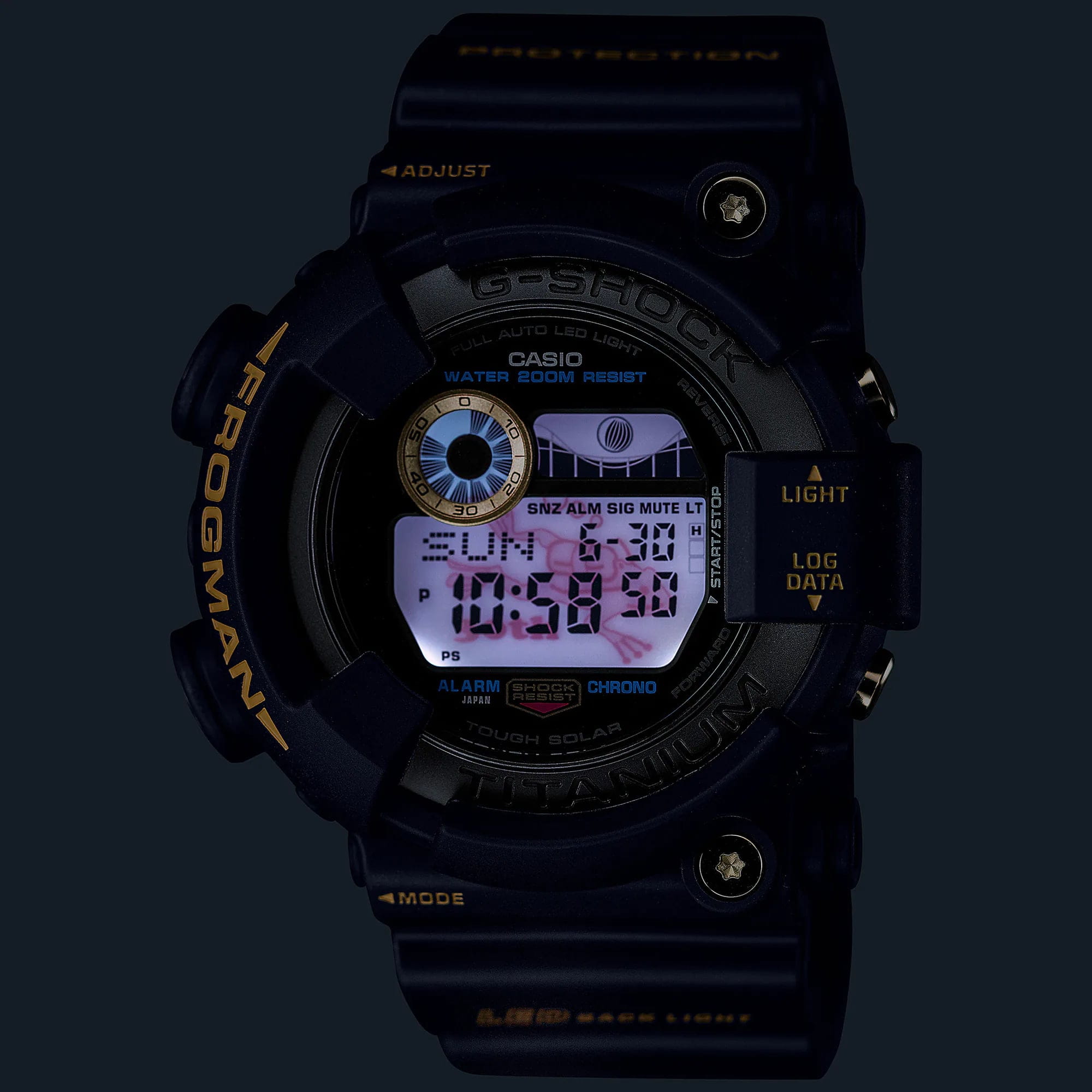 Casio Casio G-Shock GW-8230B-9A мужские часы  циферблат на запястье