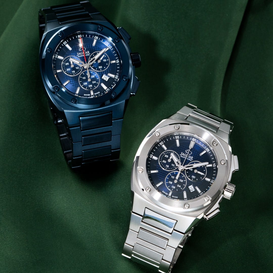 Оригинальные часы Jaguar Jaguar Executive Chrono J805/B кварцевые калибр механизма  общий вид