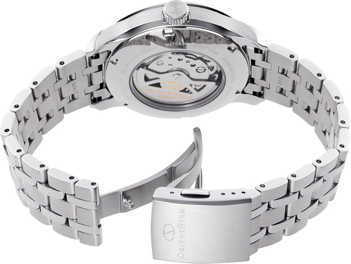 Orient Orient Star RE-AV0B03B (RK-AV0B03B)  — детали корпуса и нержавеющая сталь