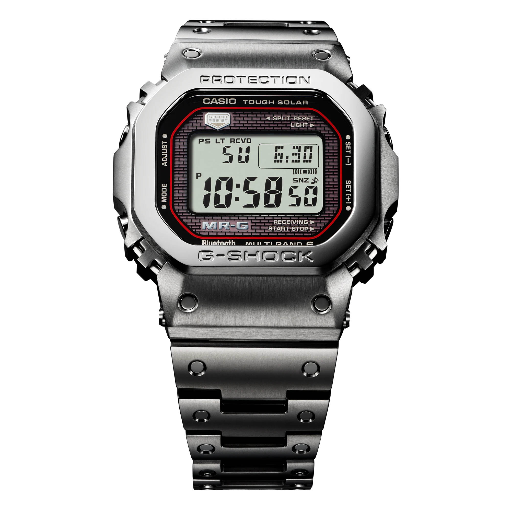 Casio Casio G-Shock MRG-B5000D-1DR (MRG-B5000D-1) MRG - задняя крышка титан металл сталь корпуса, япония часы