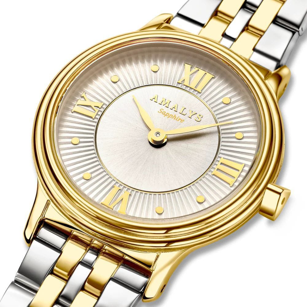 Amalys Amalys Watson AMW-167,  бельгия женские часы на браслете нержавеющая сталь с pvd-покрытием боковой вид